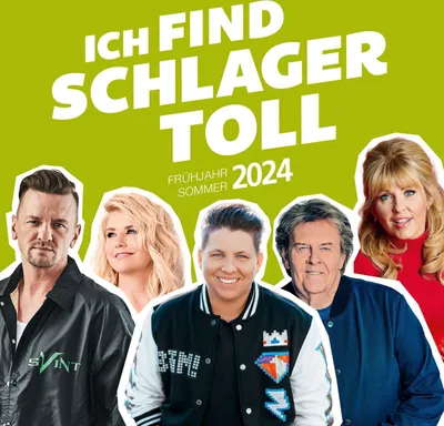 Produktbild von Various Artists: Ich find Schlager toll - Frühjahr/Sommer 2024