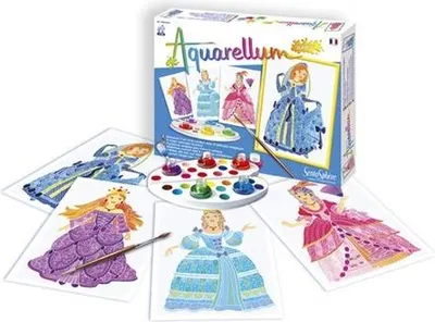 Image de Peinture à l'aquarelle - Aquarellum Junior Princesses