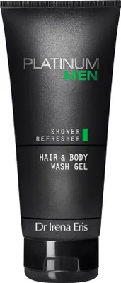 Zdjęcie produktu dla Dr Irena Eris Platinum Men Clean-up żel oczyszczający do ciała i włosów 200ml