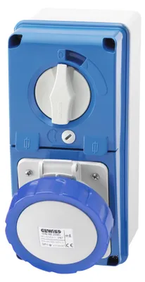 Immagine prodotto di Gewiss GW66204N presa di corrente blu