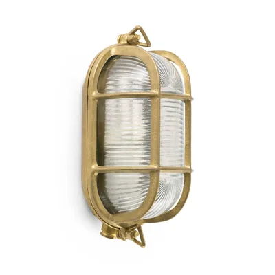 Produktbild von Faro 70998, Wandbeleuchtung für den Außenbereich, Messing, Messing, IP65, I, E27