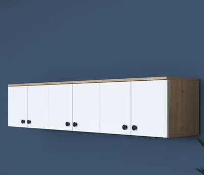 Produktbild von Skye Decor, EA103 - 2387, Mehrzweckschrank, Nussbaum, 100 % MELAMINBESCHICHTETE SPANPLATTEN, 179,6 x 37,5 x 43,6 cm