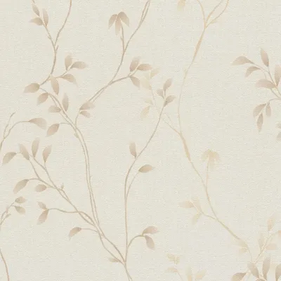 Produktbild von Profhome 397671-GU Landhaus Vliestapete Floral matt beige creme-weiß braun 5,33 m2