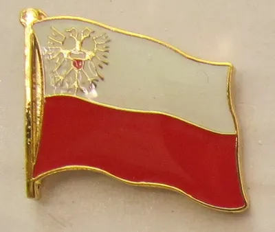Produktbild von Pin Anstecker Flagge Fahne Lübeck Stadtflagge