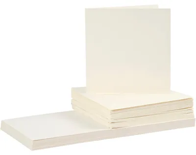Obrázek produktu pro Creativ Company 23119, Bílá, 160 mm, 160 mm, 50 kusů