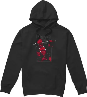 Obrázek produktu pro Deadpool - Mikina s kapucí pro muže/dámy Uni TV28515 (S) (Black)