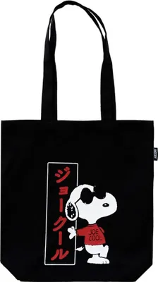 Obrázek produktu pro Erik Editores Snoopy Joe Cool Tote Bag Black Black One Size