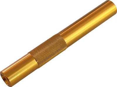 Produktbild von Ziehröhrchen Aluminium gold 7cm