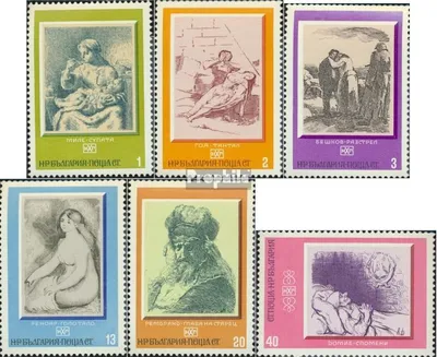 Produktbild von Briefmarken Bulgarien 1975 Mi 2411-2416 (kompl.Ausg.) postfrisch Gemälde