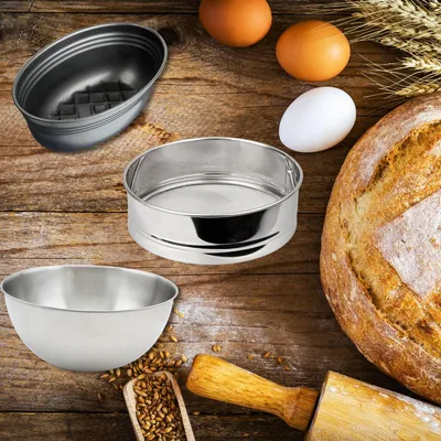 Produktbild von 3-teiliges Set Spezialutensilien zum Brotbacken – FACKELMANN – Zenker