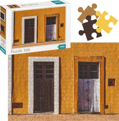 Zdjęcie produktu dla Puzzle Dom 500 Elementów Do Ułożenia Kolorowa Układanka Dla Najmłodszych