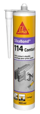 Produktbild von SIKA Baukleber schnellhärtend SikaBond-114 Contact - Braun - 657260