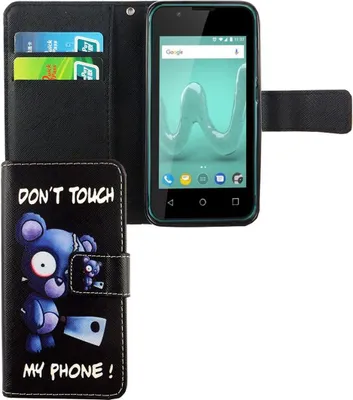 Produktbild von Handyhülle Tasche für Wiko Sunny 2 Bär mit Beil
