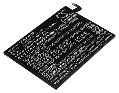 Produktbild von TECHTEK Akku Kompatibel mit [Wiko] View Max Ersetzt 376281, für TLP18C14P