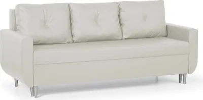 Produktbild von 3-Sitzer-Sofa mit Schlaffunktion ROT - Weiß