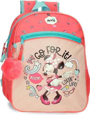 Image de Disney Minnie Lovin Life 33 Cm Sac à dos pour enfants Rose Rose One Size