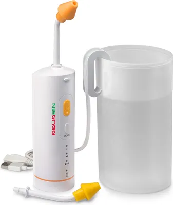 Produktbild von AQUARIN Irrigator, Nasenspülung, 900 ml Behälter, 2 Aufsätze, LD-N1