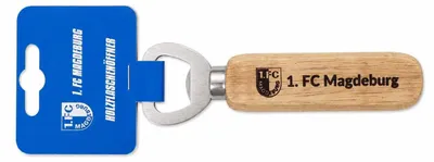 Produktbild von 1. FC Magdeburg Holzflaschenöffner, KI-generiertes Bild