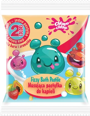 Obrázek produktu pro Chlapu Chlap Mango/jahoda šumivé pastilky - dětská sprcha