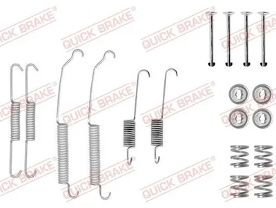 Produktbild von QUICK BRAKE Zubehörsatz Bremsbacken 105-0618 Hinten passend für PEUGEOT 205 II (20A/C)