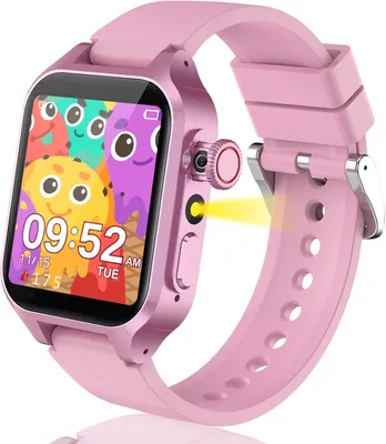 Produktbild von Kinder Smartwatch 32 Spiele Kamera Musik Video Hörbuch Wecker Touchscreen Fitnessuhr Geschenk für Jungen Mädchen Schüler 4 12 Jahre