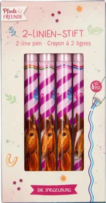 Produktbild von 2-Linien-Stift - Pferdefreunde