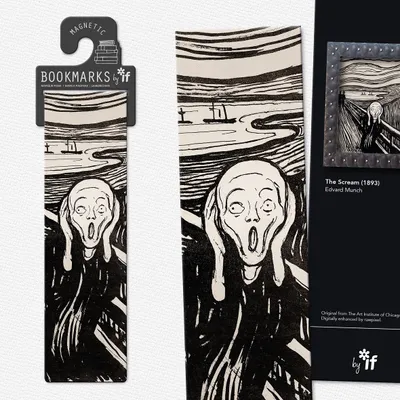 Image de Marque-page magnétique Classics Scream