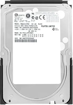 Produktbild von Festplatte Fujitsu MAW3147NC 147Gb U320 10000Rpm 80PIN 3,5" Zoll