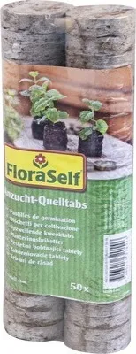 Produktbild von Anzucht-Quelltabs FloraSelf 50 Stk