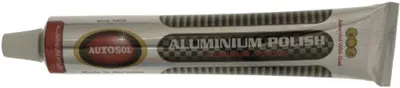 A tube of Autosol Aluminium Polish.