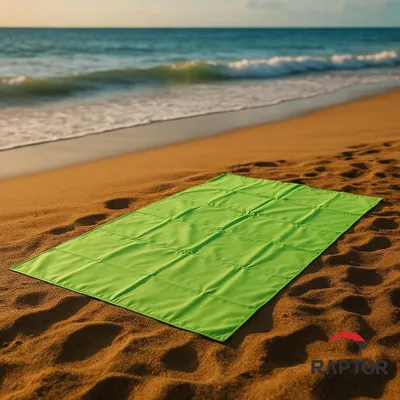 Produktbild von Mikrofaser Handtuch Badetuch Strandtuch Mikrofaser Reisehandtuch 180x80cm, grün inkl. Tragesack