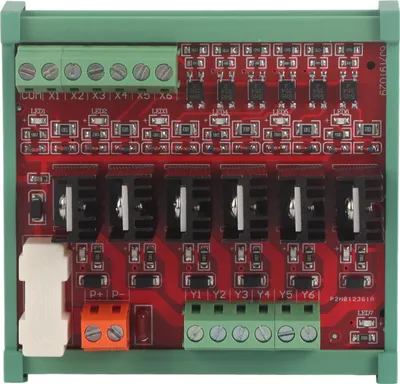 Produktbild von 6-Kanal-PLC-Gleichstromverstärker-Transistor-Ausgangsleistungsplatine