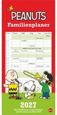 Obrázok produktu pre Peanuts – rodinný plánovač na rok 2027