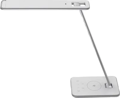 Produktbild von UNILUX Tischleuchte Jazz LED 400093836 weiß + metallgrau