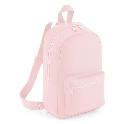 Produktbild von BagBase BG153 | Mini Essential Fashion Backpack / 23 x 35 x 12 cm - Farbe: Powder Pink - Größe: 23 x 35 x 12 cm