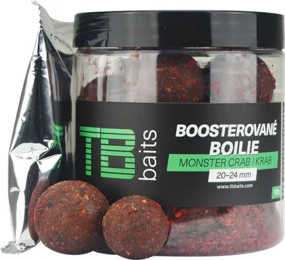 Zdjęcie produktu dla TB Baits Boosterované Boilie Monster Crab 120 g 20-24 mm