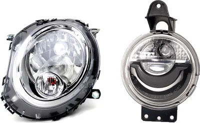 Productafbeelding van Johns, koplamp geschikt voor BMW Mini R55, R56, R57, R58, R59, bouwjaar 10/06-. H4, linkerzijde, inclusief knipperlicht. Knipperlicht