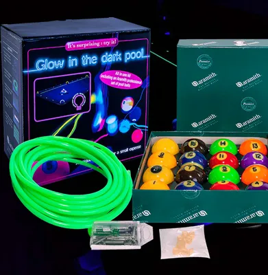 Zdjęcie produktu dla Pool Billard-Kugelsatz 57,2 Aramith GLow in the dark -Komplettset-