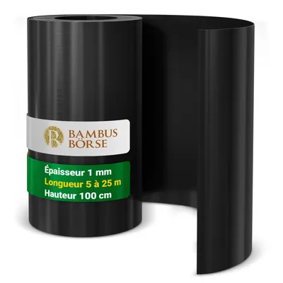 Image de Barrière anti-rhizomes Barrière anti-racines 23 m x 100 cm Épaisseur 1 mm