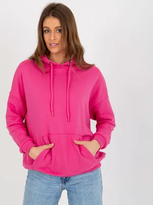 Zdjęcie produktu dla Mariquita sweter damski z kapturem Tommy fuksja S