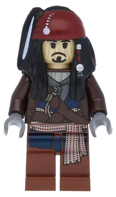 Obrázek produktu pro LEGO Minifigurka: Kapitán Jack Sparrow, Voodoo – Piráti Karibiku (poc029) – nová