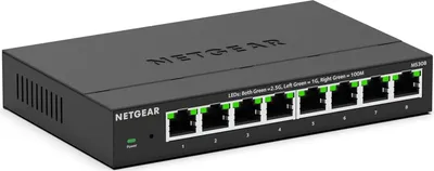 Produktbild von NETGEAR MS308 - Switch - Multi-Gigabit - unmanaged - 8 x 100/1000/2.5G - Desktop, wandmontierbar