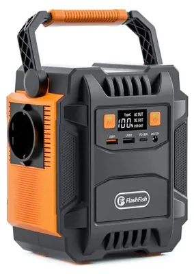 Immagine prodotto di Centralina portatile – Batteria esterna – Alimentazione di emergenza – Batteria per campeggio – 172,8 Wh – 6 prese