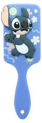 Image de Disney Stitch – Brosse démêlante pour bébés et enfants – Douces picots avec massage du cuir chevelu