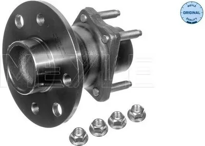 Produktbild von MEYLE Radlagersatz Hinten für OPEL Meriva A (X03) Kugellager 136mm 614 752 0004