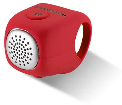 Image de Sonnette électrique pour vélo Rockbros CB1709RD - Mini-sonnette pour guidon - Alarme - Avertisseur sonore - Klaxon pour vélo - Rouge