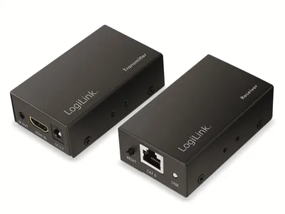 Produktbild von LogiLink HDMI Extender über LAN bis 60 Meter