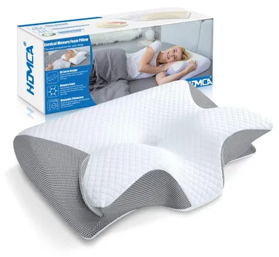 Obrázek produktu pro Elzusha – Ergonomická podpora krku z paměťové pěny s odnímatelným potahem