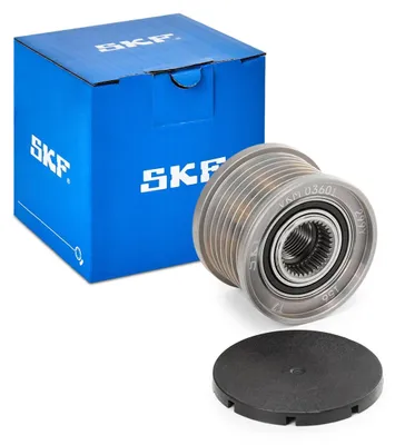 Produktbild von SKF Generatorfreilauf Riemenscheibe Lichtmaschine für NISSAN Qashqai II (J11, J11) Ø53mm