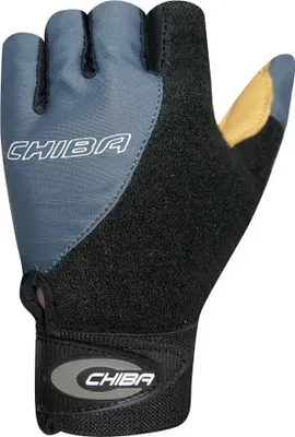 Produktbild von CHIBA Argon Kids - Kinder-Radhandschuhe XXS dunkelgrau mit Gelpolsterung